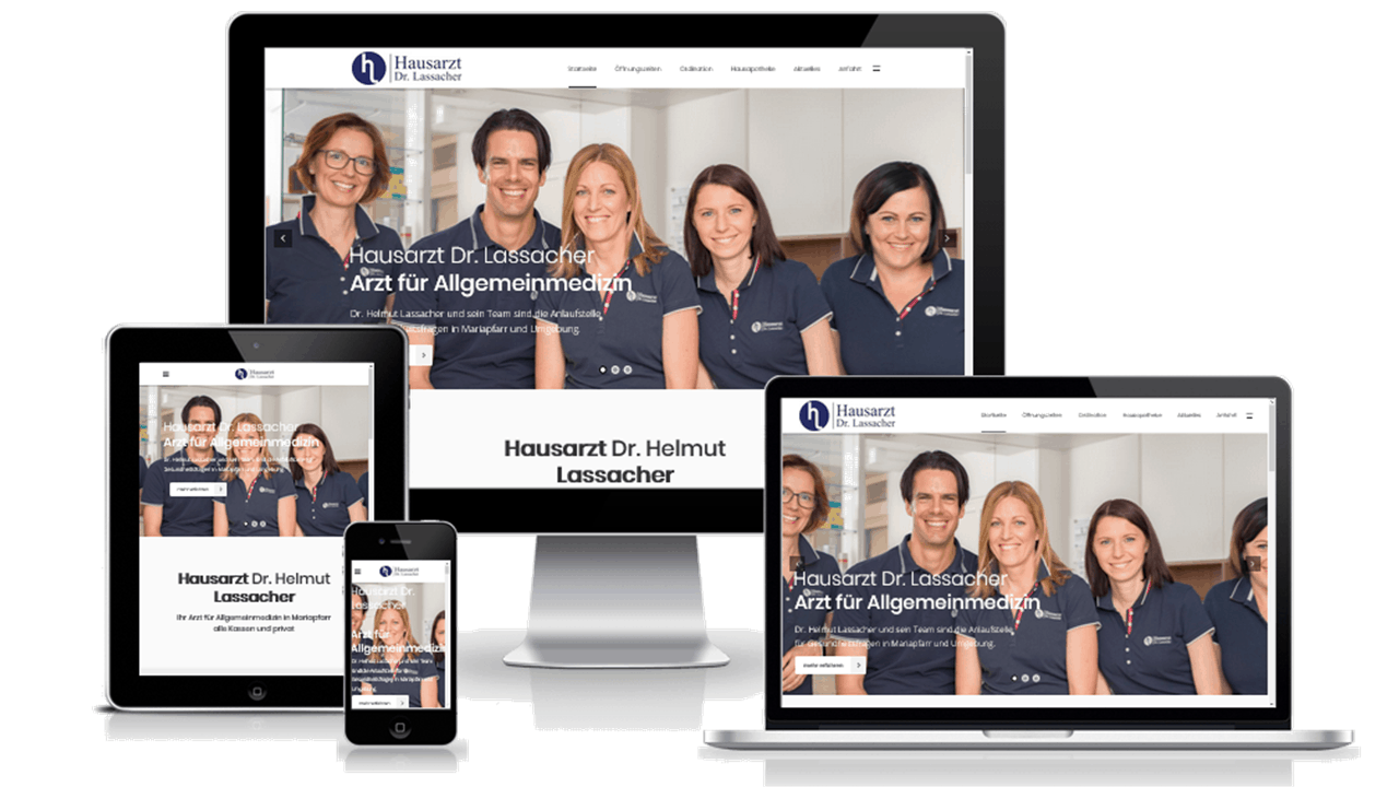 Dr. Lassacher - Website ist online