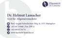 Visitenkarten - Hausarzt Dr. Lassacher